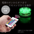 JTT IPX8準拠 LEDライト台座 RGB16色/丸型 LEDBASE-RGBR-イメージ3