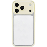 グルマンディーズ iPhone18 Pro/17 Pro用 ﾌﾟﾗﾝﾌﾟﾌﾚｰﾑｹｰｽ アイボリー IFT-196IV