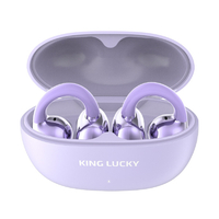 KINGLUCKY I239PR オープンイヤー型(空気伝導)完全ワイヤレスイヤホン