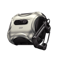 ESR AirPods Pro 3 Cyber MagSafe対応フリックロックケース チタニウム ES28014APP3