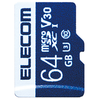エレコム データ復旧microSDXCカード(UHS-I U3 V30・64GB) MF-MS064GU13V3R