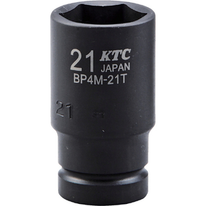ＫＴＣ（ＴＮ） １２．７ｓｑ．インパクトレンチ用ソケット（セミディープ薄肉）１４ｍｍ BP4M-14T-イメージ1