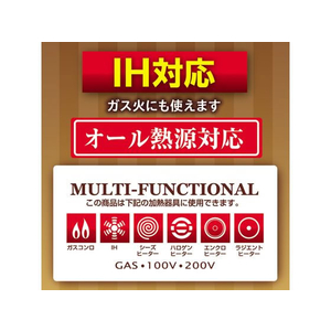パール金属 ニューチャコ ふっ素加工IHフライパン 20cm FC679NM-HB-1661-イメージ4