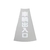 トラスコ中山 TRUSCO　カラーコーン透明表示カバー　車両出入口　縦501mmX横36mm TCC-20-イメージ1