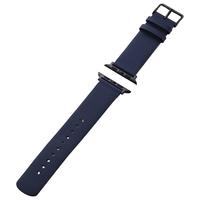 エレコム Apple Watch用 ソフトレザーバンド(46/49/45/44/42mm) ネイビー AW-45BDLNV