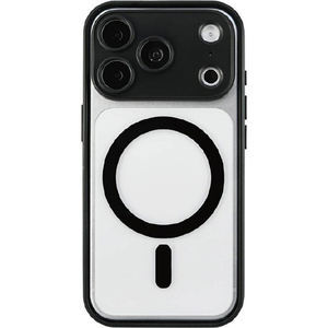 グルマンディーズ iPhone18 Pro/17 Pro用 MAGSAFE対応ﾌﾟﾗﾝﾌﾟﾌﾚｰﾑｹｰｽ ブラック IFT-197BK-イメージ1