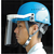 リケン 防災面　（ヘルメット取付タイプ）ＦＳＨ－８０１　ＰＣ－ＡＲ FSH-801 PC AR-イメージ4