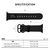 araree SOFT WOVEN STRAP for Apple Watch 41/40/38mm ブラック AR25015AW-イメージ15