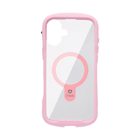 Ｈａｍｅｅ iPhone 16 Plus用MAGSYNQ強化ガラスクリアケース I FACE REFLECTION サクラピンク 41-980156