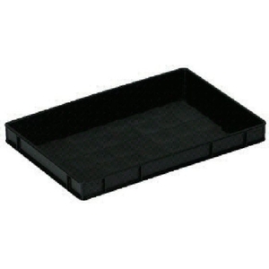 岐阜プラスチック工業 BE型導電性コンテナーB-4導電 ブラック FC853GL-4231902-イメージ1