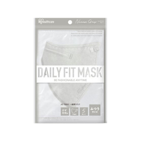 アイリスオーヤマ DAILYFITMASK立体 ふつう 5枚入 ニュアンスグレー FCU8486-RK-F5SXH