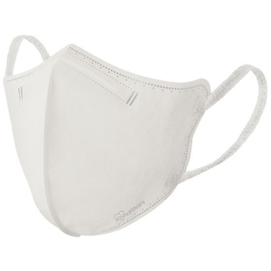 アイリスオーヤマ DAILYFITMASK立体 ふつう 5枚入 ニュアンスグレー FCU8486RK-F5SXH-イメージ2