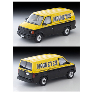 トミーテック トミカリミテッドヴィンテージ NEO LV-N344b シボレー アストロ バン (MOONEYES) 黄／黒 LVN344Bｼﾎﾞﾚ-ｱｽﾄﾛﾊﾞﾝｷｲﾛｸﾛ-イメージ2