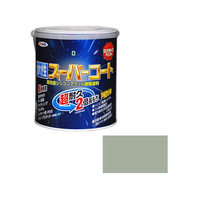 アサヒペン 水性スーパーコート 1.6L ソフトグレー FC602NV