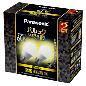 未使用 パナソニック LED電球 全方向タイプ100形 E26口金 15個セット Amazon | パナソニック LED電球 口金直径26mm プレミア 電球100