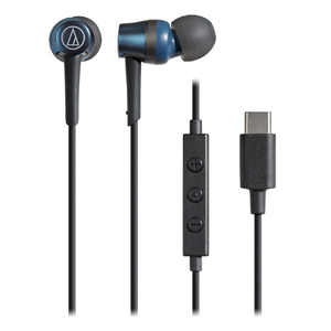 オーディオテクニカ USB Type-C用イヤホン ブルー ATH-CKD3C BL オーディオテクニカ USB Type-C用イヤホン ブルー ATH-CKD3C BL