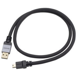 サエクコマース 高品質USBケーブル A-Mini B(1．2m) SUS-380MK2A-MINIB(1.2M)-イメージ1