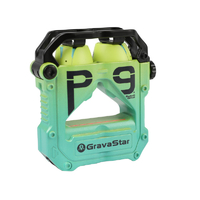 Gravastar イヤフォン Sirius Pro グリーン GV-0022 Gravastar GV-0022 イヤフォン Sirius Pro ネオングリーン