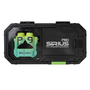 Gravastar イヤホン Sirius Pro ネオングリーン GV-0022-イメージ5