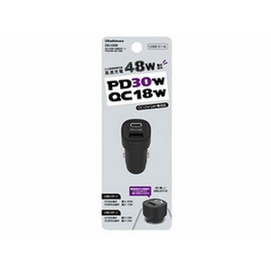 カシムラ DC/USB 2ポート48W PD30W+QC18W FCE132Y-DC068-イメージ1