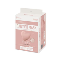 アイリスオーヤマ DAILYFITMASK立体 ふつう 30枚入 ピンクベージュ FCU8487-RK-F30SPB
