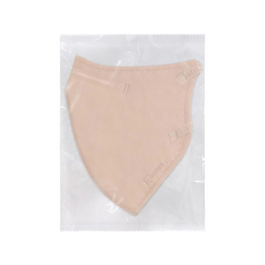 アイリスオーヤマ DAILYFITMASK立体 ふつう 30枚入 ピンクベージュ FCU8487RK-F30SPB-イメージ3