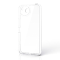 エレコム AQUOS wish6用 ハイブリッドケース 極限 クリア PM-S261HVCKKCR