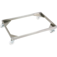 江部松商事 ステンレス コンテナードーリー 固定 L FC602LH-3118510