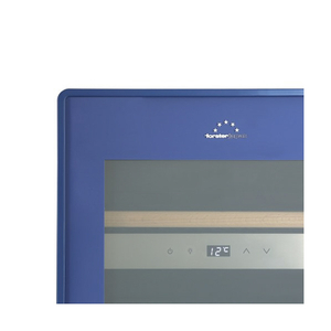 フィラディス 【右開き】薄型ワインセラー(44本収納) フォルスタージャパン Essential（エッセンシャル）単色LED 省エネ仕様  スライドラック オートクローズ扉 1温度タイプ　ブルー ブルー FJE-113GS(BU)-イメージ11