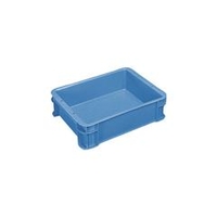 三菱樹脂　機能成形品事業部 ヒシ　S型コンテナ　青 S-6BL