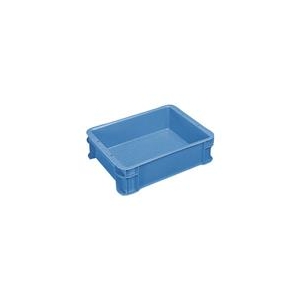 三菱樹脂　機能成形品事業部 ヒシ　S型コンテナ　青 S-6BL-イメージ1