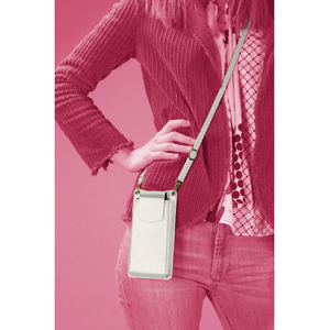 Cellularline MiniBag お財布ショルダーバッグ ホワイト MINIBAGESSENTIALW-イメージ4
