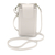 Cellularline MiniBag お財布ショルダーバッグ ホワイト MINIBAGESSENTIALW-イメージ1