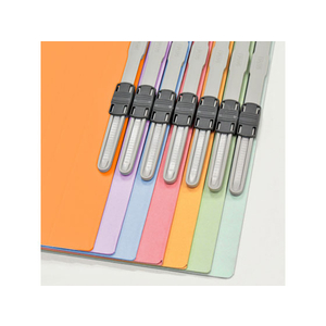 プラス 年組氏名PPフラットファイル A4タテ ピンク 10冊 FCA6374-79-498 NO121PGA-イメージ9