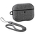 エレコム AirPods Pro 3用ファブリックタッチケース グレー AVA-AP07CCGY-イメージ1