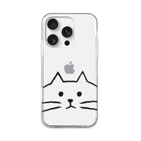 AKAN iPhone 16 Pro用ソフトクリアケース MYPET ネコ AK27016I16PR