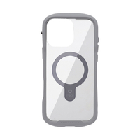 Ｈａｍｅｅ iPhone 16 Pro Max用MAGSYNQ強化ガラスクリアケース I FACE REFLECTION グレー 41-980170