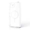 エレコム AQUOS wish6用 ハイブリッドケース 極限 MAGKEEP ホワイト PM-S261MAG02KWH
