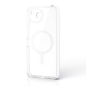 エレコム AQUOS wish6用 ハイブリッドケース 極限 MAGKEEP ホワイト PM-S261MAG02KWH-イメージ1