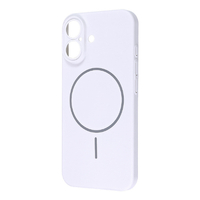 レイ・アウト iPhone 17用ハードケース スリムフィット 0．6mm +マグネット充電対応 / ホワイト RT-P52PMS/W