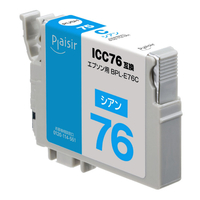 プレジール 互換インクカートリッジ シアン BPL-E76C