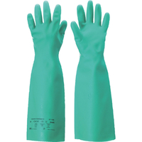 Ansell社 耐溶剤作業手袋　アルファテック　ソルベックス厚手ロング　３７－１８５　Ｓサイズ 37-185-7