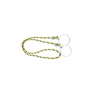 トラスコ中山 TRUSCO　カラーコーン用ロープ　反射標識　12mmX2m TCC-31-イメージ1