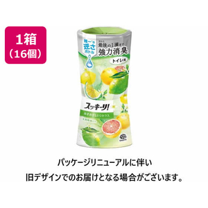 アース製薬 トイレのスッキーリ! プレミアムシトラスの香り 400mL 16個 FC153RB-イメージ1