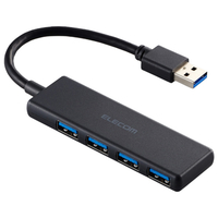 エレコム USB 5Gbpsハブ 4ポート ブラック U3H-H040BK