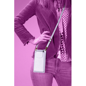 Cellularline MiniBag お財布ショルダーバッグ バイオレット MINIBAGESSENTIALV-イメージ4