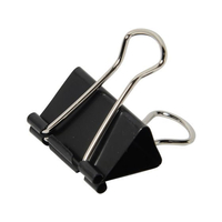 プラス ダブルクリップ 箱入 大 黒 10個入 FCF429T-CP-103/35-467