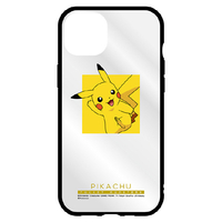 グルマンディーズ iPhone 14 Plus用耐衝撃ケース IIIIfit Clear ポケットモンスター ピカチュウ POKE-794A