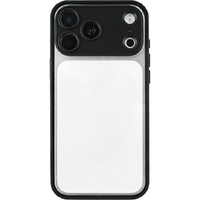 グルマンディーズ iPhone18 Pro Max/17 Pro Max用 ﾌﾟﾗﾝﾌﾟﾌﾚｰﾑｹｰｽ ブラック IFT-198BK
