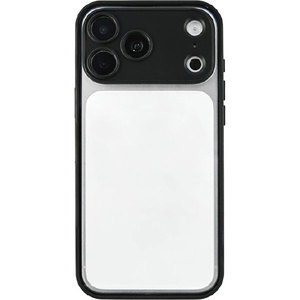 グルマンディーズ iPhone18 Pro Max/17 Pro Max用 ﾌﾟﾗﾝﾌﾟﾌﾚｰﾑｹｰｽ ブラック IFT-198BK-イメージ1